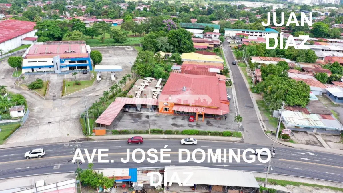 Venta de terreno comercial sobre la vía José Agustín Arango