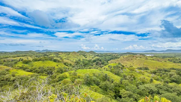 Se vende Terreno de 6 Hectáreas en una Colina de Boca Chica, Chiriqui