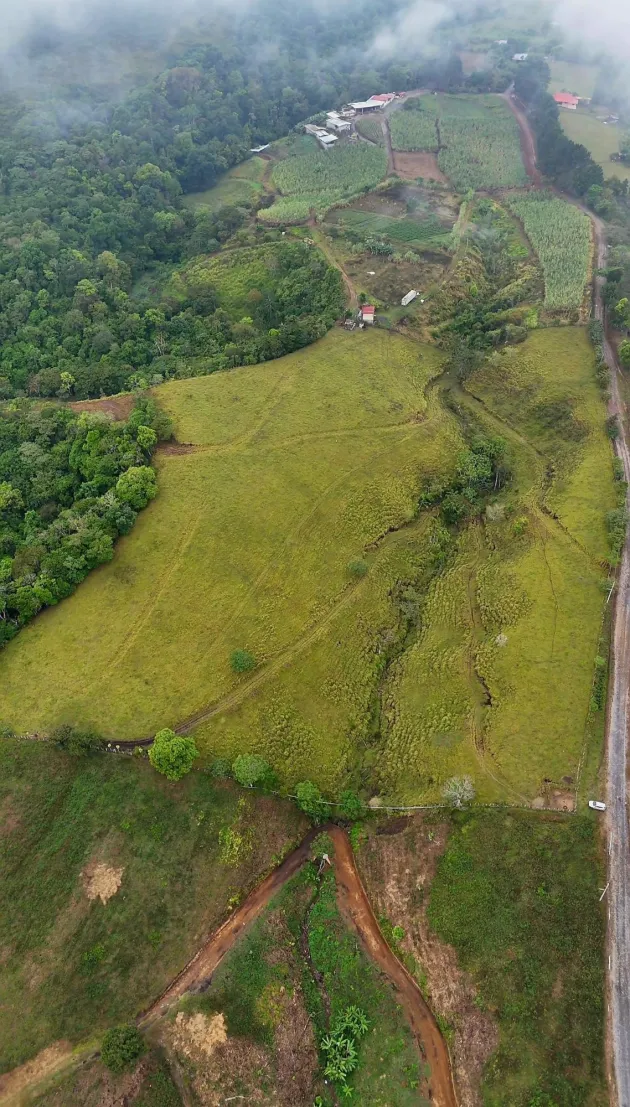 Tierras agrícolas de las Tierras Altas de Panamá