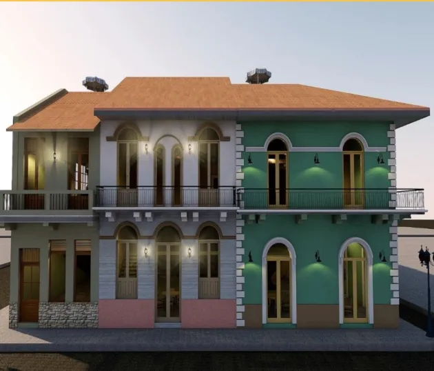 Edificio en bloque para gran proyecto en Santa Ana. (Casa Melissa) (Centro)