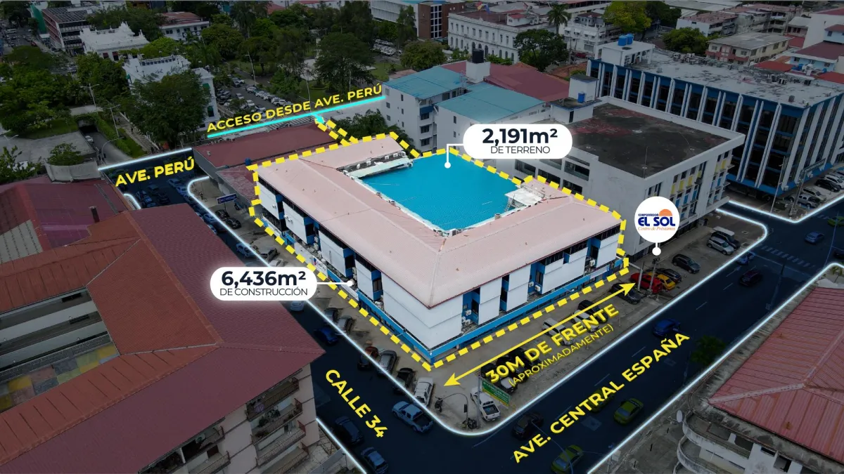 (NEGOCIABLE) Venta de edificio comercial en Calidonia