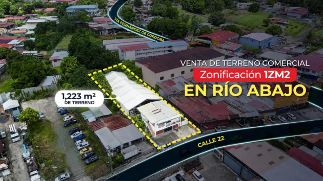 Commercial land for sale 1ZM2 in Río Abajo