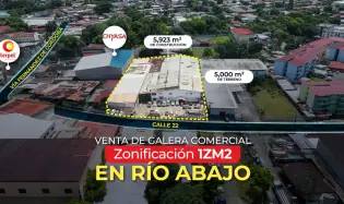 Venta de Galera Comercial en Río Abajo 5,923 m²