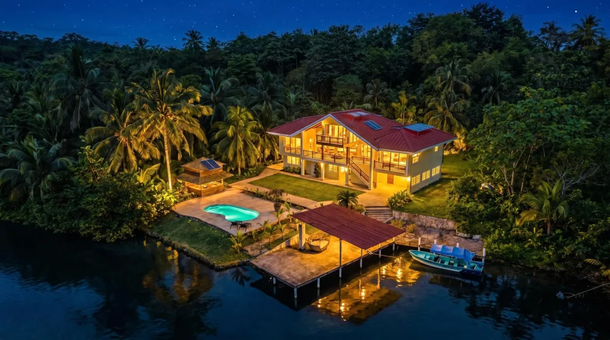Caribbean Waterfront Villa in Bocas del Toro