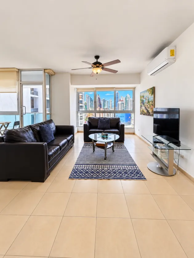 Torre Grandbay - Apartamento elegante y completamente amueblado