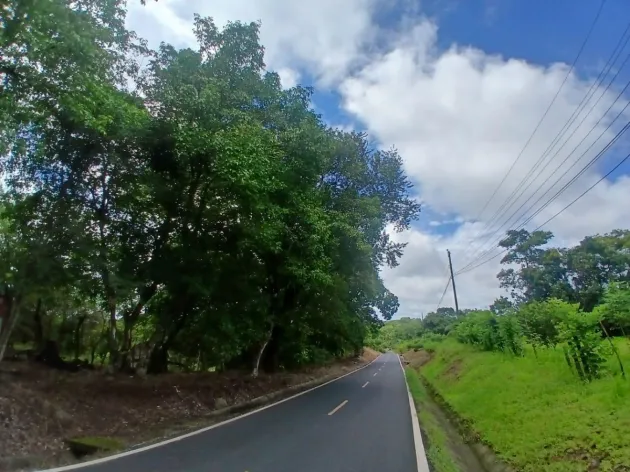 Land for Sale, facing the street