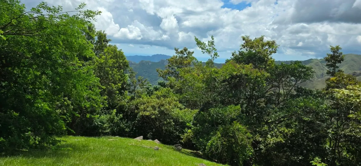 MOUNTAIN LOT, WIDE VIEWS OF THE SEA AND MOUNTAINS