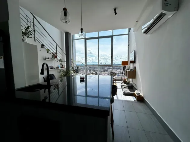 Furnished Loft-Style Apartment for Rent in PH Loma Vista Tower, Carrasquilla