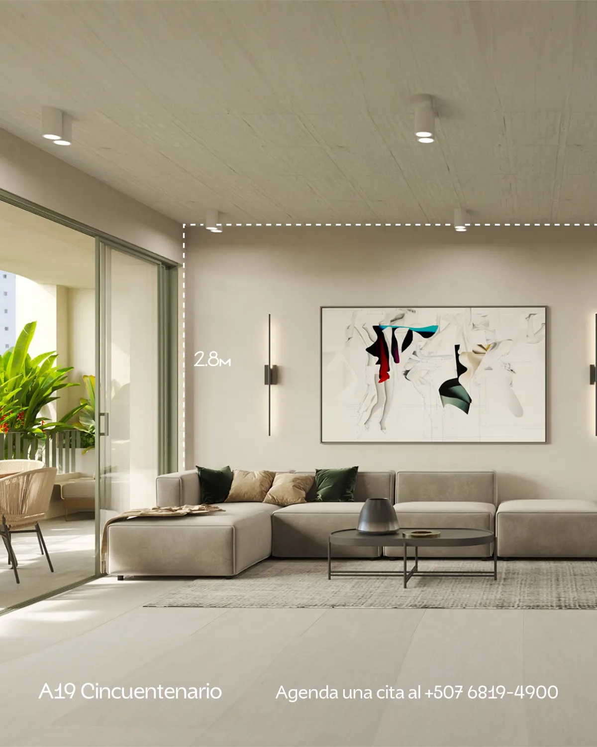 Pre venta de apartamentos en A19 Cincuentenario, Coco del Mar. YP