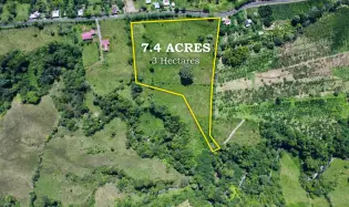Terreno Edificable de 7.41 Acres en Santa Rosa Bugaba