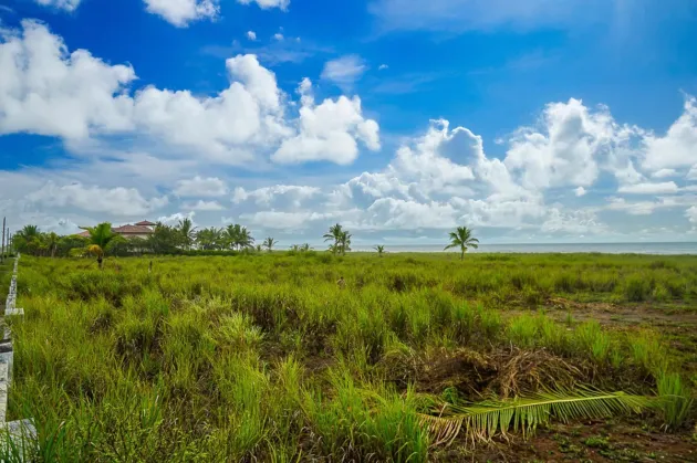 Lote frente al mar en venta