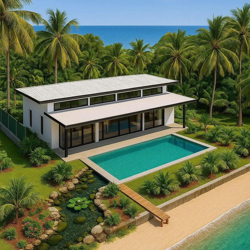 Terreno frente al mar Caribe en Panamá