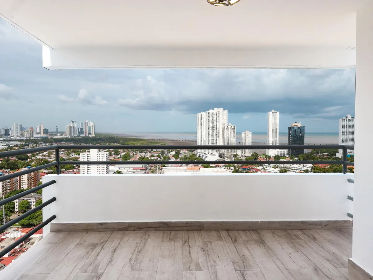 Penthouse for sale with ocean and city views