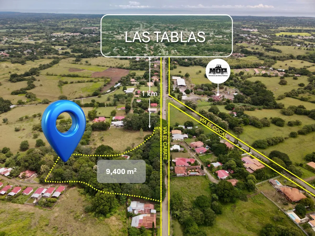 SE VENDE TERRENO EN LAS TABLAS